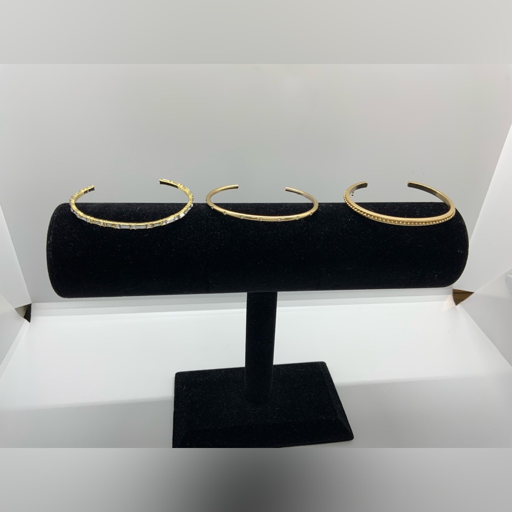 Baublebar Assorted Set Of 3 Crystal Cuff Bracelets - image 8